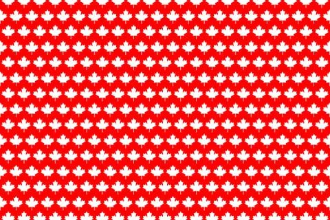 Canada maple leaf background Stock Illustration