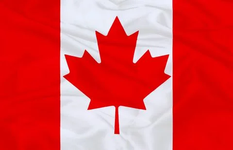 Canada National Flag Stock Illustration