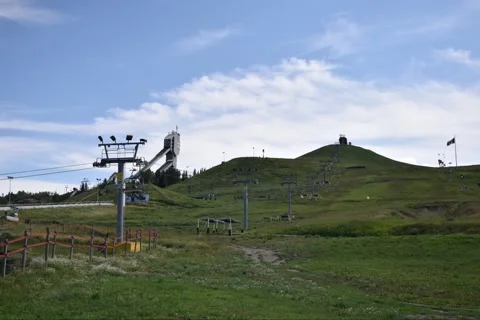 Canada Olympic Park, Calgary Alberta Stock Footage 145842105