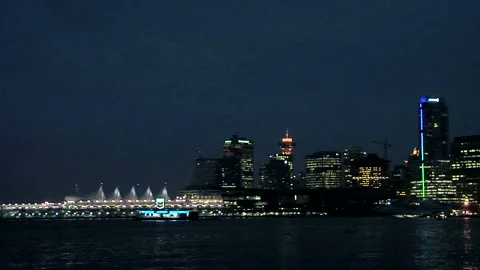 Canada Place in Vancouver Stock Footage 327887614
