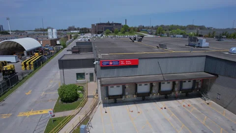 Canada Post is Canadas national postal service, a Crown corporation respons.. Stock Footage 336328790