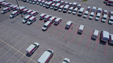 Canada Post delivery vans parking is Canadas national postal service, a Cro.. Stock Footage 336328643