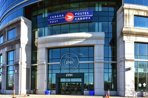 Canada Post headquarters in Ottawa Stock Photos