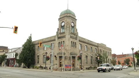 Canada Post historical building Stock Footage 55813926