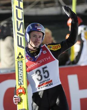Canada Ski Jump World Cup - Jan 2009 Stock Photos