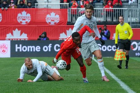 Canada v. Iceland International friendly match Stock Photos