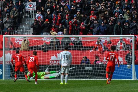 Canada v. Iceland International friendly match Stock Photos