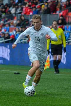 Canada v. Iceland International friendly match Stock Photos