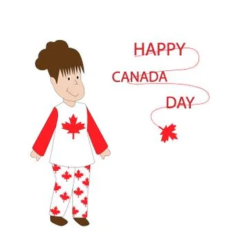 CanadaDay Stock Illustration