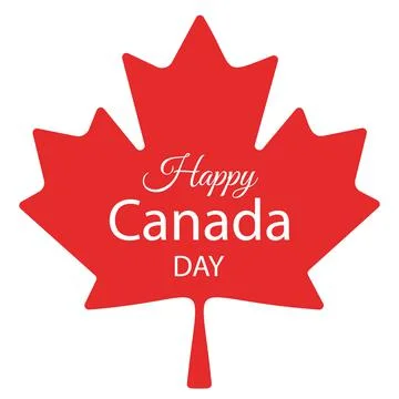 Canadaday Stock Illustration