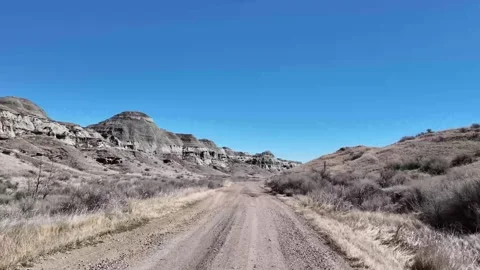 Canadian Badlands Stock-Footage 337838281