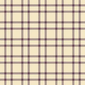 Canadian check background vector, fall textile fabric texture. Effect patte.. Stock Illustration