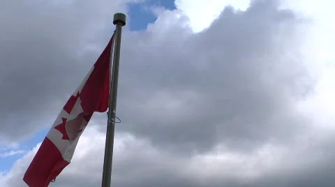 Canadian Flag 動画素材 839680