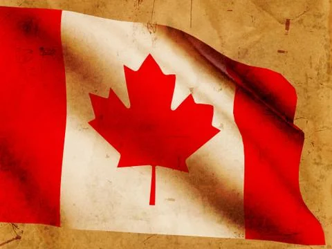 Canadian flag Stock Illustration