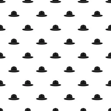 Canadian hat pattern vector Illustrazione stock