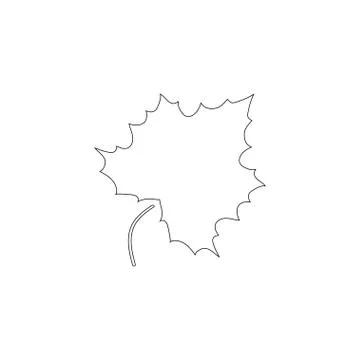 Canadian maple leaf. flat vector icon イラスト素材