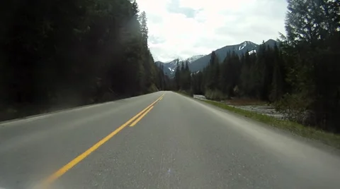 Canadian road Vídeo Stock 5295849