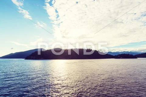 Canadian seascape Stock Photos