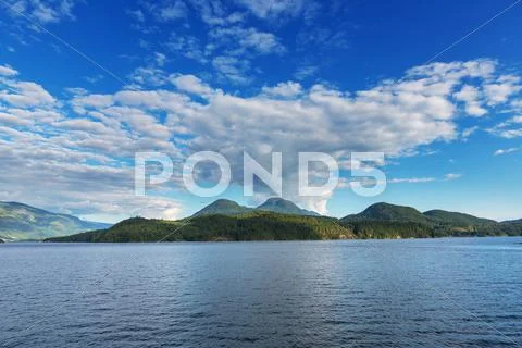 Canadian seascape Stock Photos