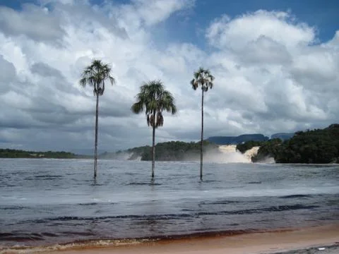 Canaima Lagoon Stock Photos