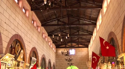 Canakkale Aynali Bazaar Stock Footage 47066094