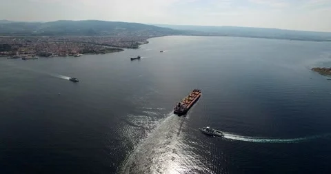 Canakkale Bosphorus in Turkey 動画素材 55915470