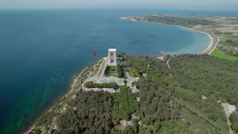 Canakkale Martyrs' Monument Stock Footage 263813655