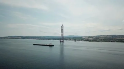 Çanakkale6 (with ship) Video stock 154898934