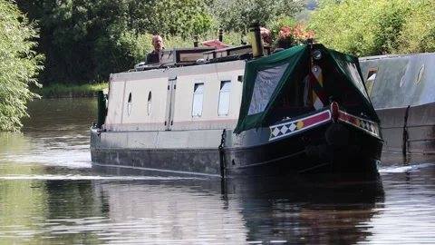 Canal life Video stock 134935173
