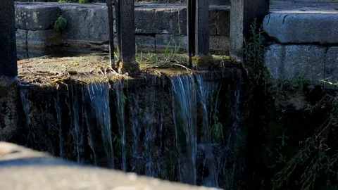 Canal Lock Video stock 98357248