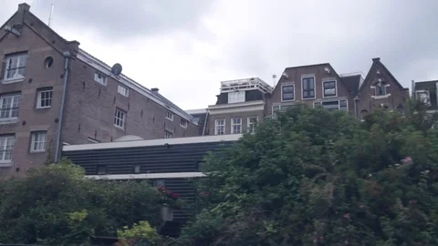 Canal Overlook - Amsterdam 스톡 동영상 78907971