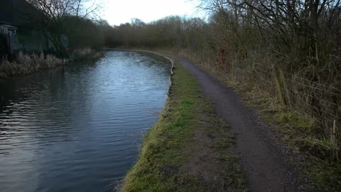 Canal path 2 Stock Footage 313527181