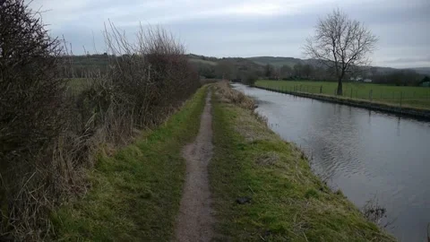 Canal path Stock Footage 313527171