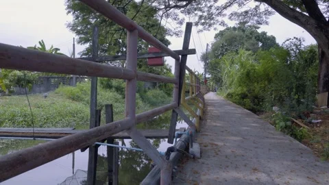 Canal Pathwa Video stock 338342885