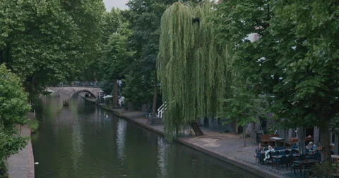 Canal Scene 8K Video Stock Footage 340765109