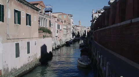 Canal in Venice Stock Footage 49359812