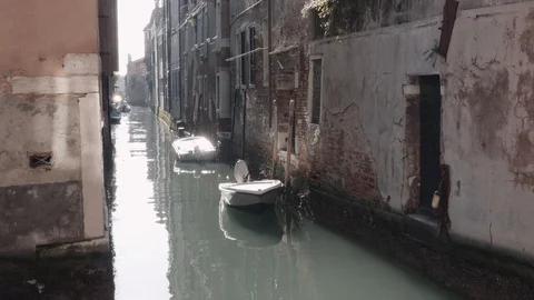 Canal in Venice Stock Footage 90092315