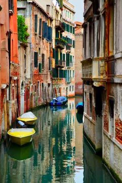 Canal in Venice Foto stock