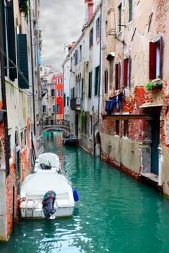 Canal in Venice Stock Photos