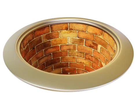 Canalization Stock Illustration