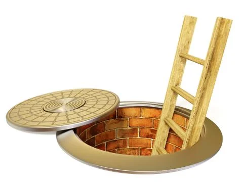 Canalization Stock Illustration