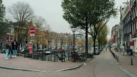 Canals of Amsterdam 11 (Editorial) Stock Footage 321769138