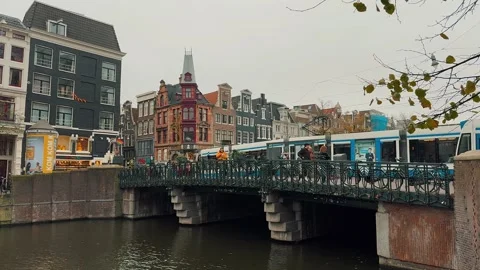 Canals of Amsterdam 12 Video stock 321769140