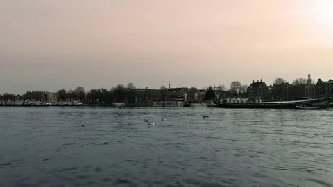 Canals of Amsterdam Stock-Footage 73871616