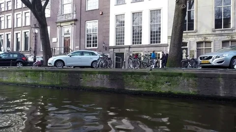 Canals of Amsterdam Stock-Footage 73872761
