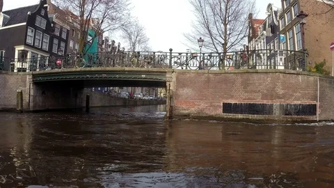 Canals of Amsterdam Stock-Footage 73873450