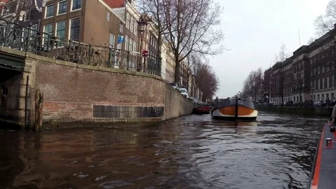 Canals of Amsterdam Stock-Footage 73873562