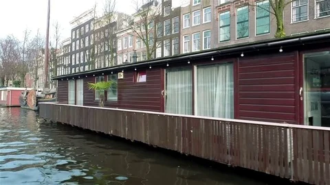 Canals of Amsterdam Stock-Footage 73873970