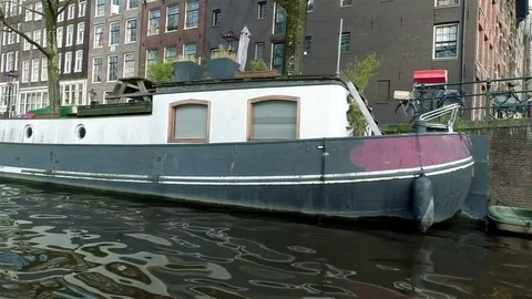 Canals of Amsterdam 動画素材 73874248