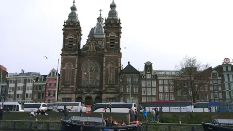Canals of Amsterdam Vídeos de archivo 74479565
